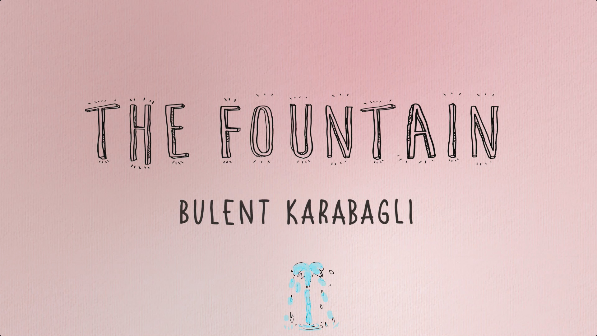 The FOUNTAIN | Cartoons and Illustrations by Bulent Karabagli | Minimalist Paintings